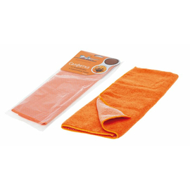 Салфетка из микрофибры и коралловой ткани оранжевая (35*40 см) AirLine AB-A-04