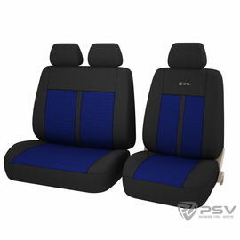 Авточехлы универсальные PSV GTL Modern TRANSIT (Синий)