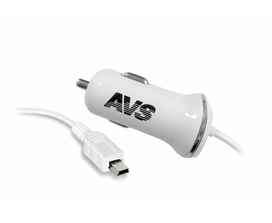 Автомобильное зарядное устройство AVS с mini USB CMN-213 (1, 2А)